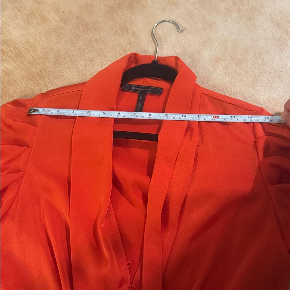 BCBGMaxAzria Vibrant Red Blazer - Picture 5 of 7